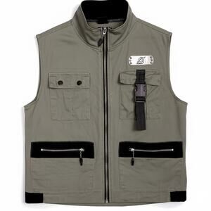 Vtg 2002/07 Spencer’s Naruto Shippuden Kakashi Hatake Jacket Anime Cosplay Sz M